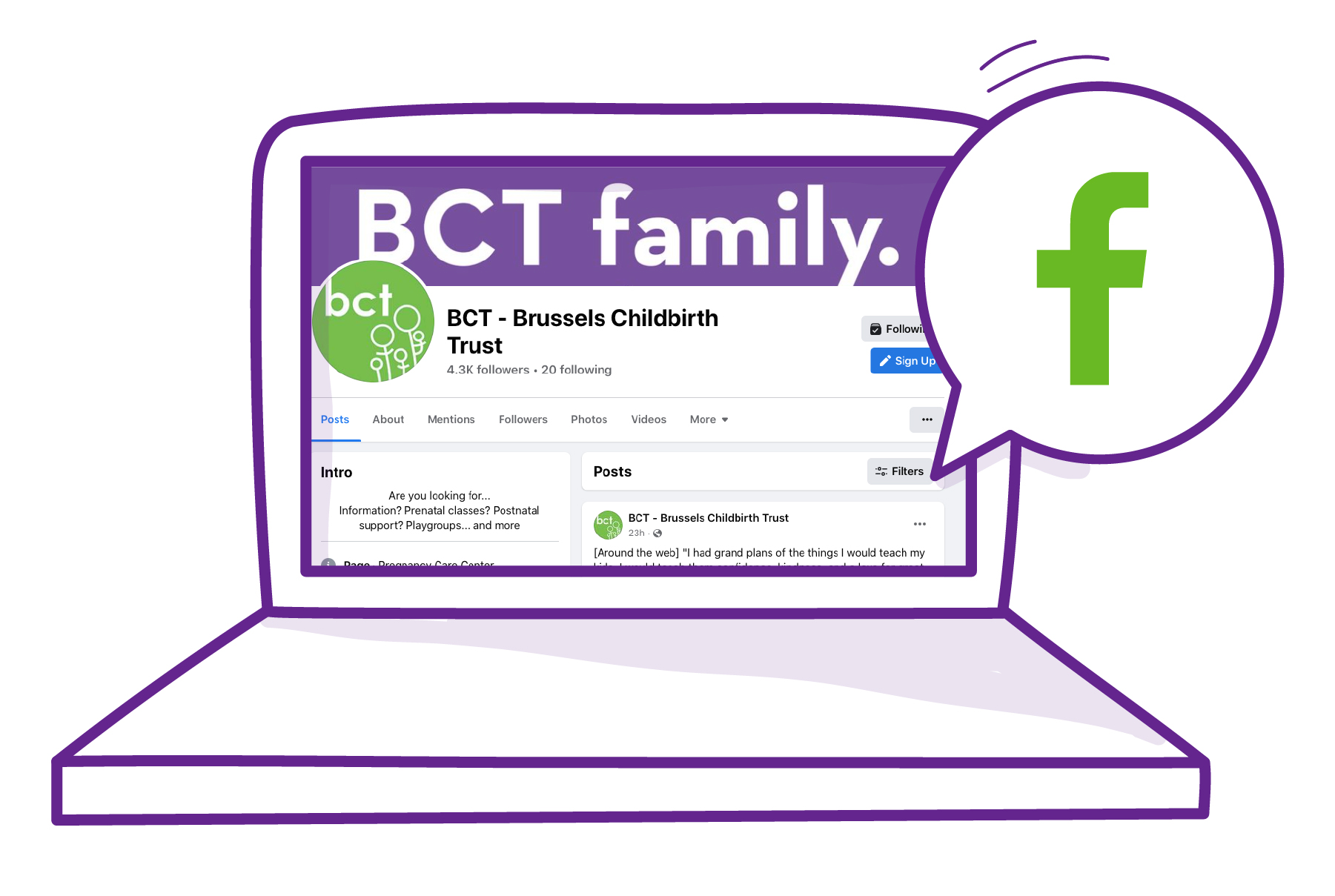 BCT Facebook Page